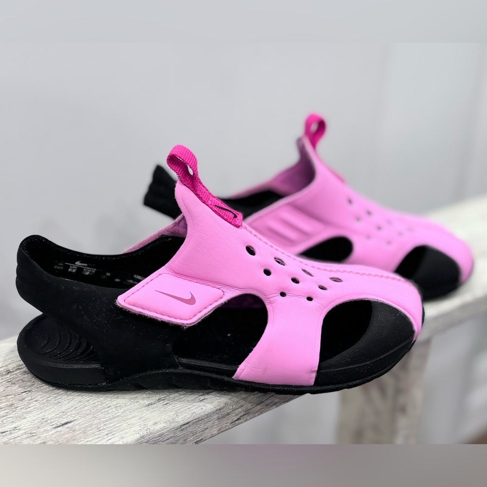 Girls Air Jordon Velcro Sandal